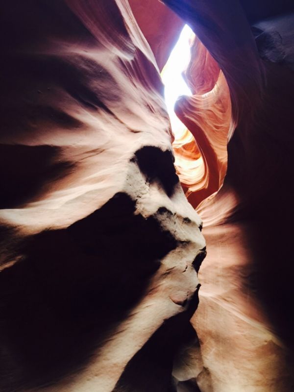 美西羚羊彩穴中自然形